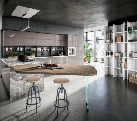 cucine moderne con isola open space