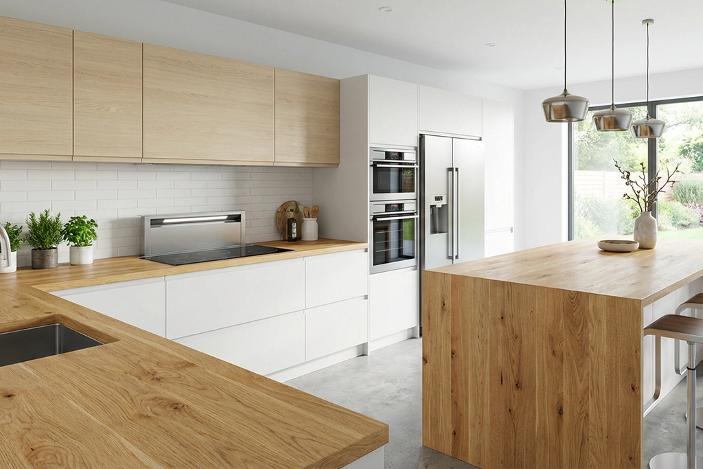 Copertina del articolo Cucine con top in legno